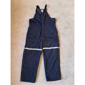 FedEx Stan Herman Insulated Work Bib Overall Utility Pants Black XL